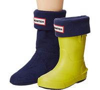 HUNTER unisex-baby Kids Boots Socks - blue - Large