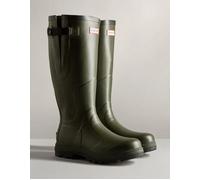 Hunter Unisex Balmoral Classic Side Adjustable Boots Dark Olive - Green - Size: 8/8