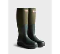 Hunter Unisex Balmoral Neoprene Tall Boot - Dark Olive/Black - Dark Olive/Black - UK7 EU41