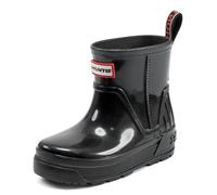 Hunter Unisex Child Grace Waterproof, Black, 1 Big Kid