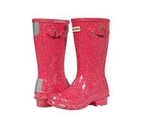 HUNTER Unisex Children's Original Giant Glitter Wellington Boots Boat Shoes, Thrift, 5 Big Kid