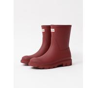 Hunter Unisex Downpour Boot in Dark Red Rubber - Size UK 5