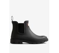 Hunter Unisex Downpour Chelsea, Black, Size 4, Women Black