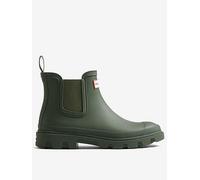 Hunter Unisex Downpour Chelsea, Green, Size 5, Women Green