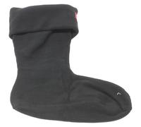 Hunter Unisex Recycled Fleece Short Boot Sock Polyfleece Black Socks 6-8 UK