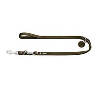 Hunter - V-Leash - Dog leash size Länge max. 200 cm - Breite 2,0 cm, green