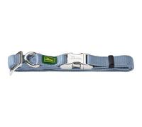 HUNTER Vario-Basic Collar Aluminium Strong, Size: M, Colour: Smoke Blue