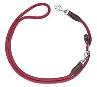 HUNTER Vario Freestyle Dog Lead Colour: Bordeaux, Infinitely Adjustable Length, Robust & Non-Slip Rope, Weatherproof & Easy to Clean, Perfect for Everyday Use and Training, Size: 10/260