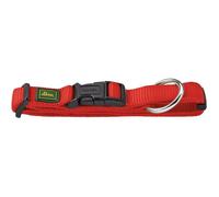 Hunter Vario Plus Nylon Dog Collar, 35/53 cm, Red