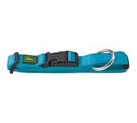 Hunter Vario Plus Nylon Dog Collar, 40/63 cm, Petrol Blue