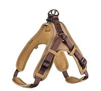 HUNTER Vario Quick Neoprene Harness, Large, 67-80 cm, 25 mm, Brown/Caramel