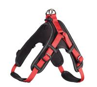 HUNTER Vario Quick Neoprene Harness, Large, 67-80 cm, 25 mm, Red/Black