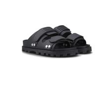Hunter Vegan Sandal Synthetic Women's Black Sandals UK 8