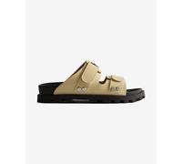 Hunter Vegan Synthetic Logo Sandals beige black - 37