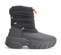 Hunter Wanderer Short Sherpa Snow Rubber Women's Ankle Boots - Black - Size:UK 5