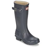 Girl's Hunter Unisex Original Wellington Boots in Navy