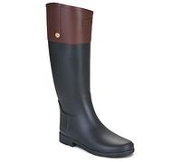 Hunter Wellington Boots REFINED GOLD TRIM RIDING in Black 7