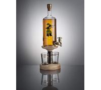 Hunter Whisky Decanter With Tap And 2 Glasses