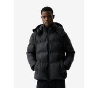 Hunter Wiley Mens PU Coated Puffer Jacket - Black - Black - XL
