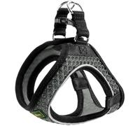 Hunter - Wire Harness Comfort S Anthracite | 3D mesh material, step-in harness, reflective elements, pleasantly light, modern design, colour: anthracite, size: S