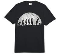 Hunter with Dog Evolution - Evolution of Man Duck Hunting Comfort Colors Adult Heavyweight T-Shirt