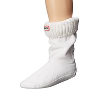 Hunter Woman Short Half Cardigan Boot Sock White 39-42