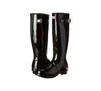 Hunter Women High Wellington Boots, Black (Black), 37 EU (4 UK)