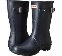 Hunter Women Original Short Ankle Boots, Blue Navy, 4 UK
