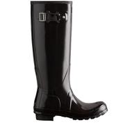 Hunter ORIGINAL TALL WOMENS Womens Casual Pull-On Wellingtons -Black Gloss