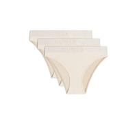Hunter Women's 3 Pack High Leg Tanga in Beige | Size: Medium Hunter Beige M