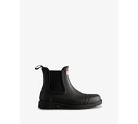 Hunter Women's Black Commando Chelsea Boot
