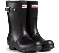 Hunter Women's Boots Original Short Snow Rain Boots Water Boots Unisex - Black - 6