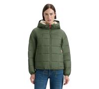 Hunter Women's Camille Sheer Crinkle Puffer Jacket, Hunter Green, S