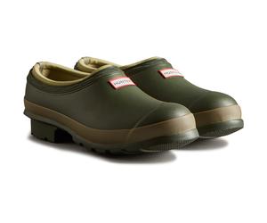 Hunter Womens Dark Green Matt Wff1088Rma-Doc Gardener Clogs UK 3