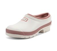 Hunter Women's Gardener Neoprene Clog, Ivory/Blush, 5 UK