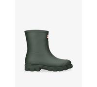 Hunter Womens Hunter Downpour Short Rubber Wellington Boots Khaki Eur 41 / 8 UK Women