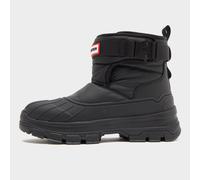 Short Buckle Synthetic Textile Women's Snow Boots