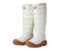 Hunter Women's Intrepid Tall Rain Boot, White Willow/Gum, 9 UK