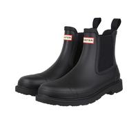 (4 UK, Black) Hunter Womens/Ladies Commando Chelsea Boots