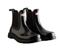 Hunter Womens/Ladies Commando Gloss Chelsea Boots