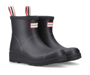 Hunter Womens Matt Black Original Play Short Wellington Boots UK 3