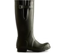 Hunter Women's Mens Original Side Adjustable Rain Boot, Dark Olive, 10 UK