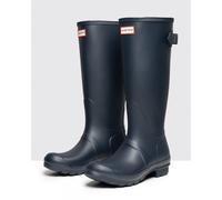 Women's Hunter Women's Original Tall Back Adjustable Wellington Boots in Navy