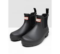 Hunter Original Womens Waterproof chelsea Boot (Black, US Size 10)