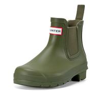 Hunter Womens Original Chelsea Rubber Olive Leaf Boots 5 UK