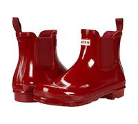 Hunter Chelsea Gloss Womens Wellingtons Red Gloss 4 (37)