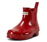 Hunter Original Chelsea Gloss Womens Wellington Boots UK 7 Military Red
