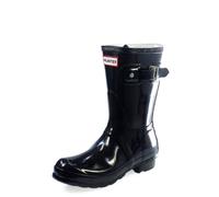 Hunter Women's Original Gloss Short Wellies Black W23700 7 UK
