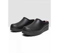 Hunter Womens Original Play Clog Shoes - Black Rubber - Size UK 7