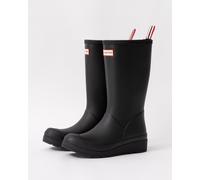 Hunter Womens Original Play Tall Boots in Black Wellington Rubber - Size UK 5